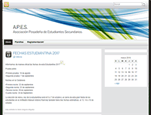 Tablet Screenshot of apes.posadas.gov.ar
