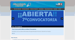 Desktop Screenshot of ooe.posadas.gov.ar