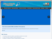 Tablet Screenshot of ooe.posadas.gov.ar