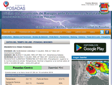 Tablet Screenshot of opad.posadas.gov.ar